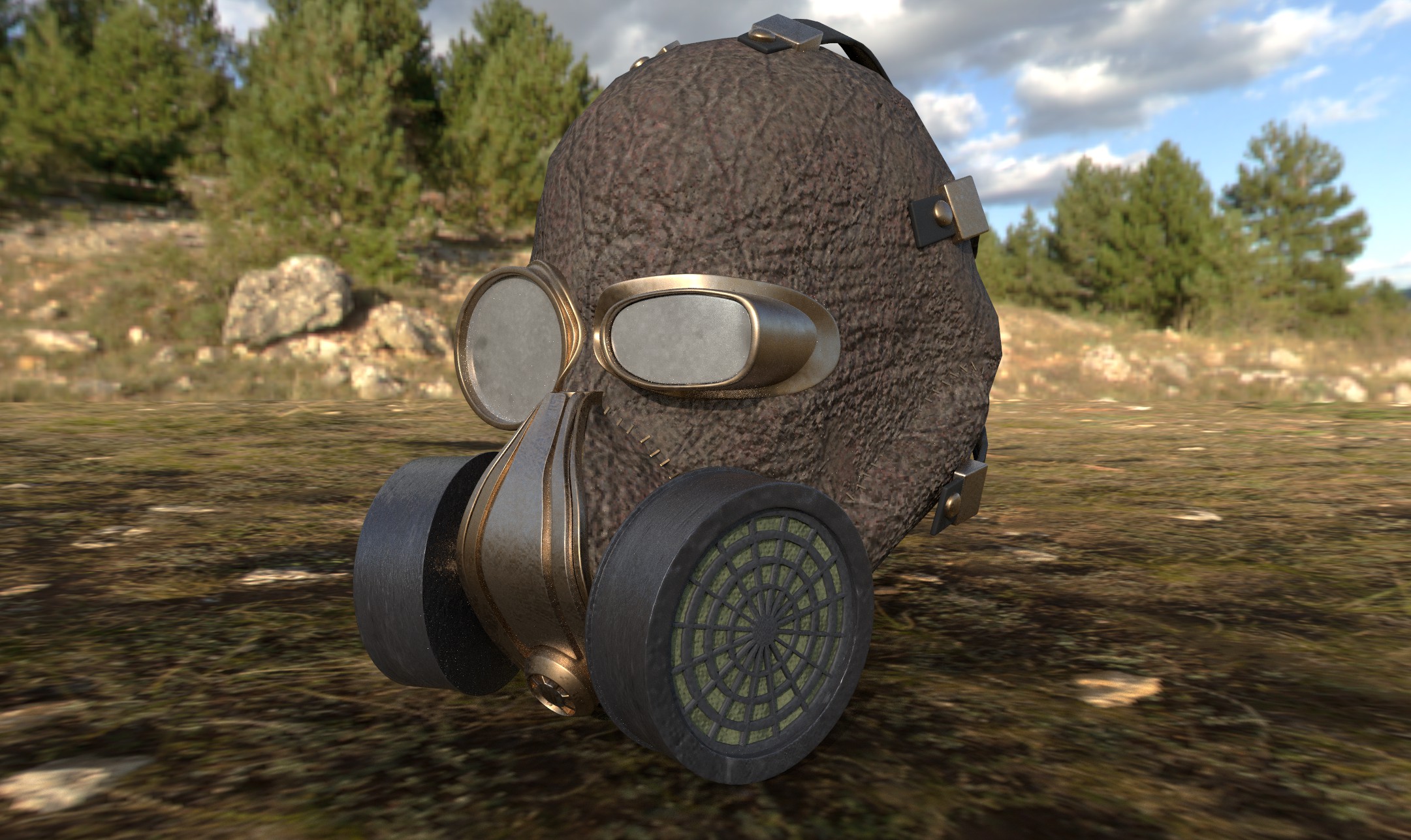 9 Gas Mask Blender Born